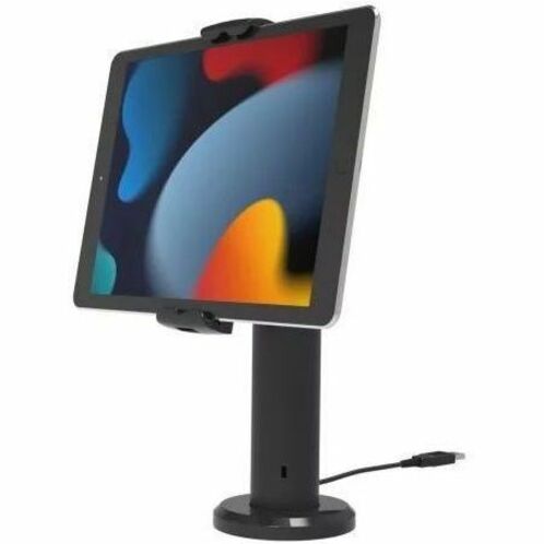 Compulocks Universal Tablet Cling Rise Tilting Kiosk 8" Black UCLGSTD01B