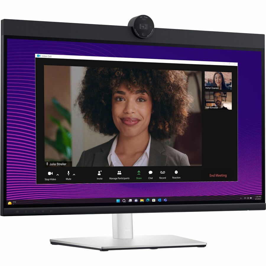 Computer Monitor With Camera - Dell Pro 27 Plus QHD Video Conferencing Monitor | Tecisoft DELL-P2724DEB