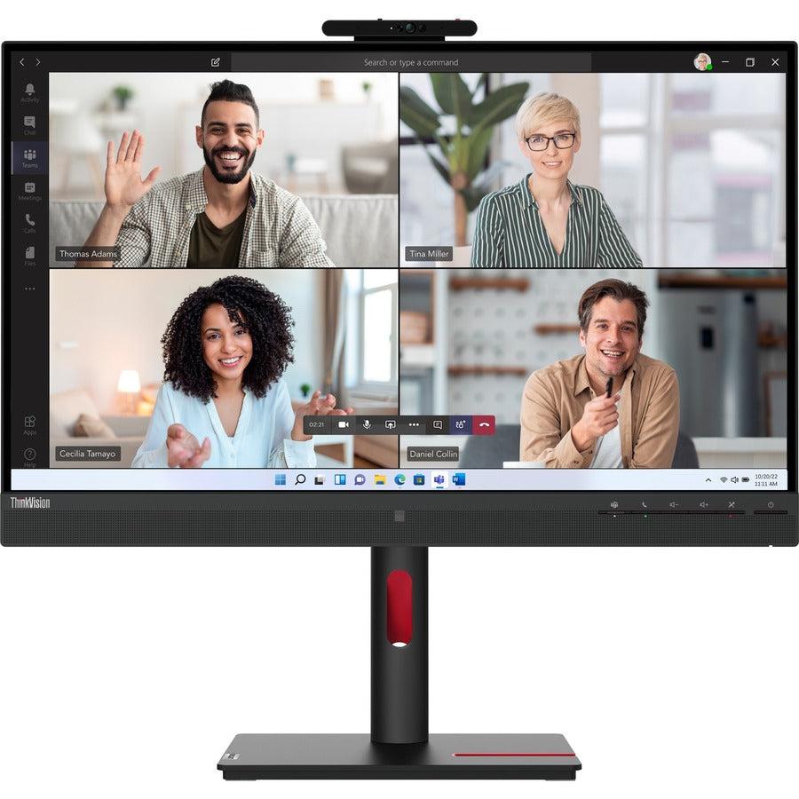 Computer Monitor With Speakers And Camera - ThinkVision T27hv-30 QHD | Lenovo 63D6UAR3US