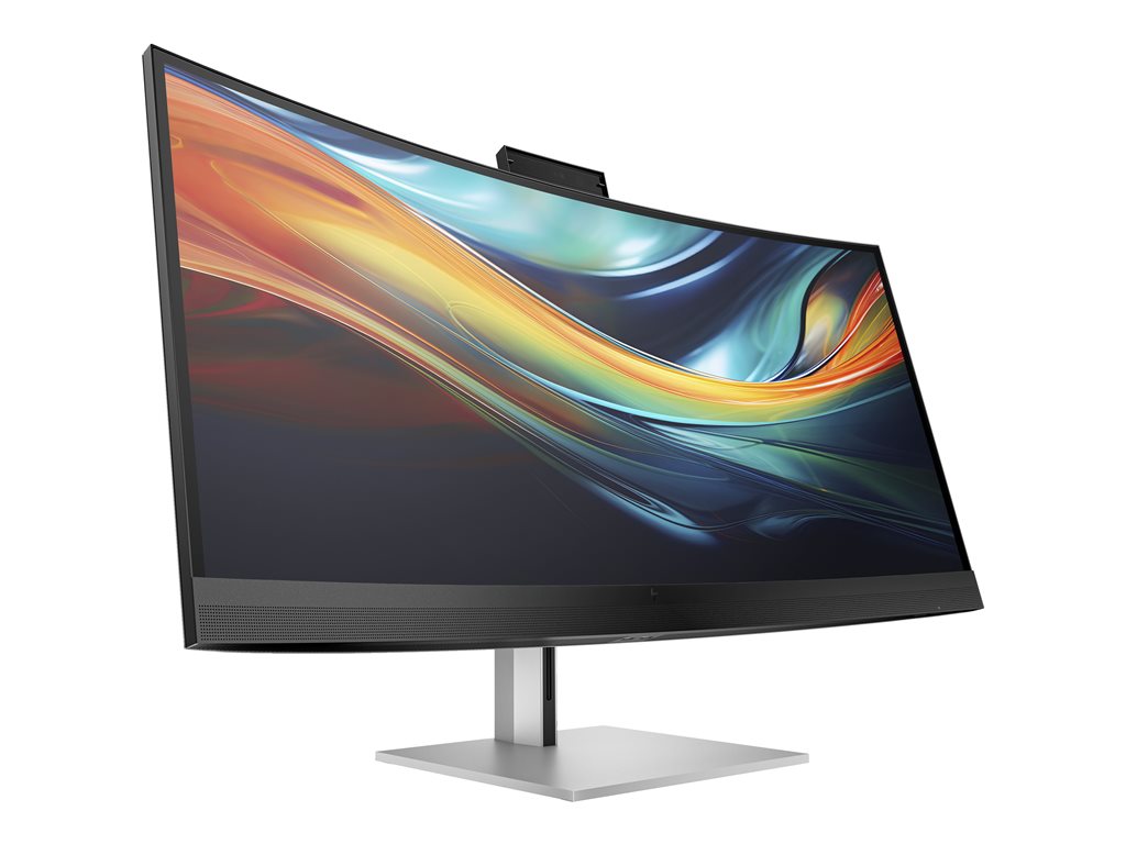 Computer Monitor with Speakers and Camera - HP 5K2K Conferencing Monitor | TeciSoft 8Y2R2AA#ABA