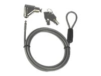 Computer Security Products Guardian Series - Security cable lock - dark gray - 6 ft CSP-820-E-0X-0G-KA