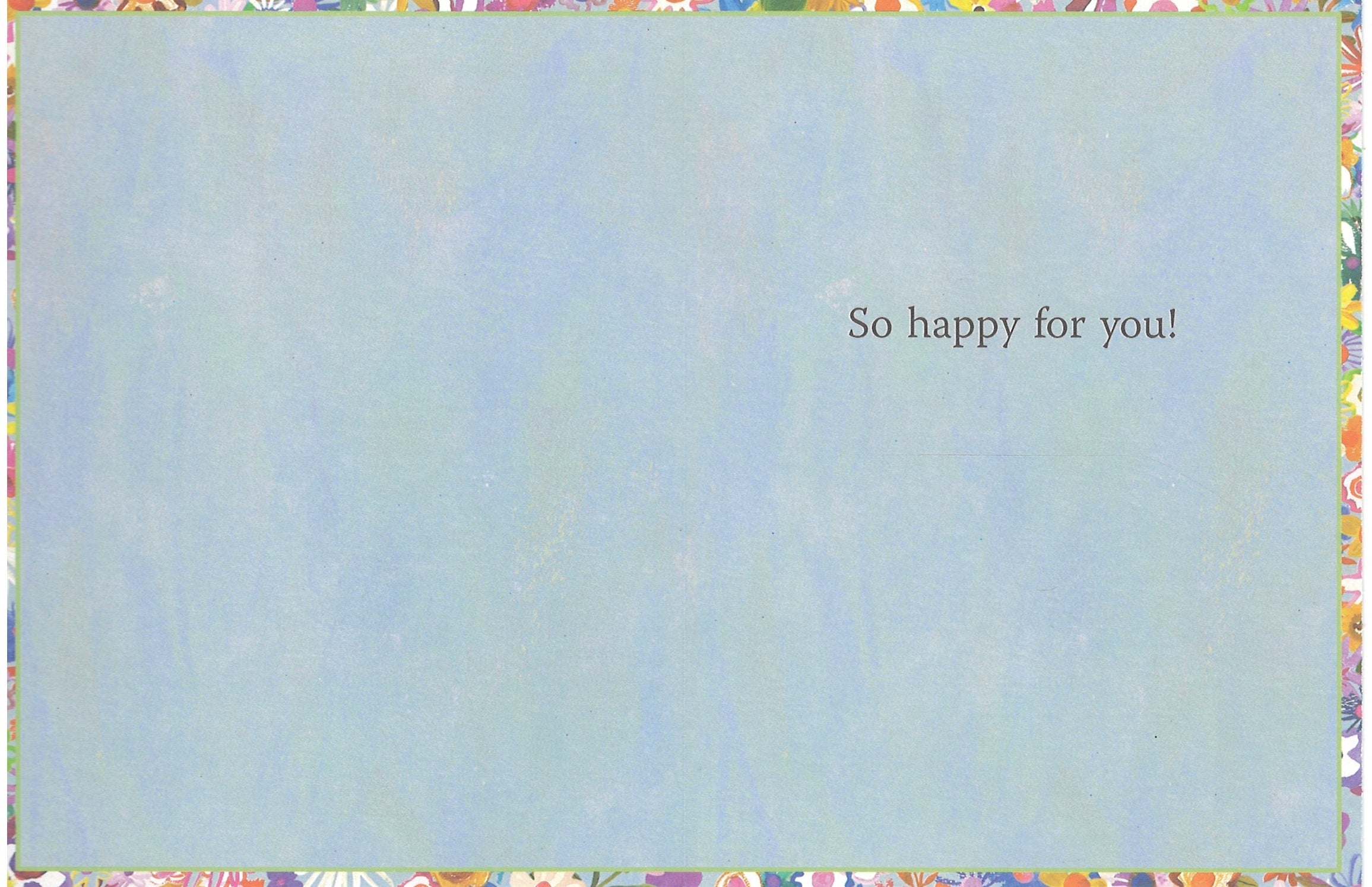 Congrats Bouquet Greeting Card