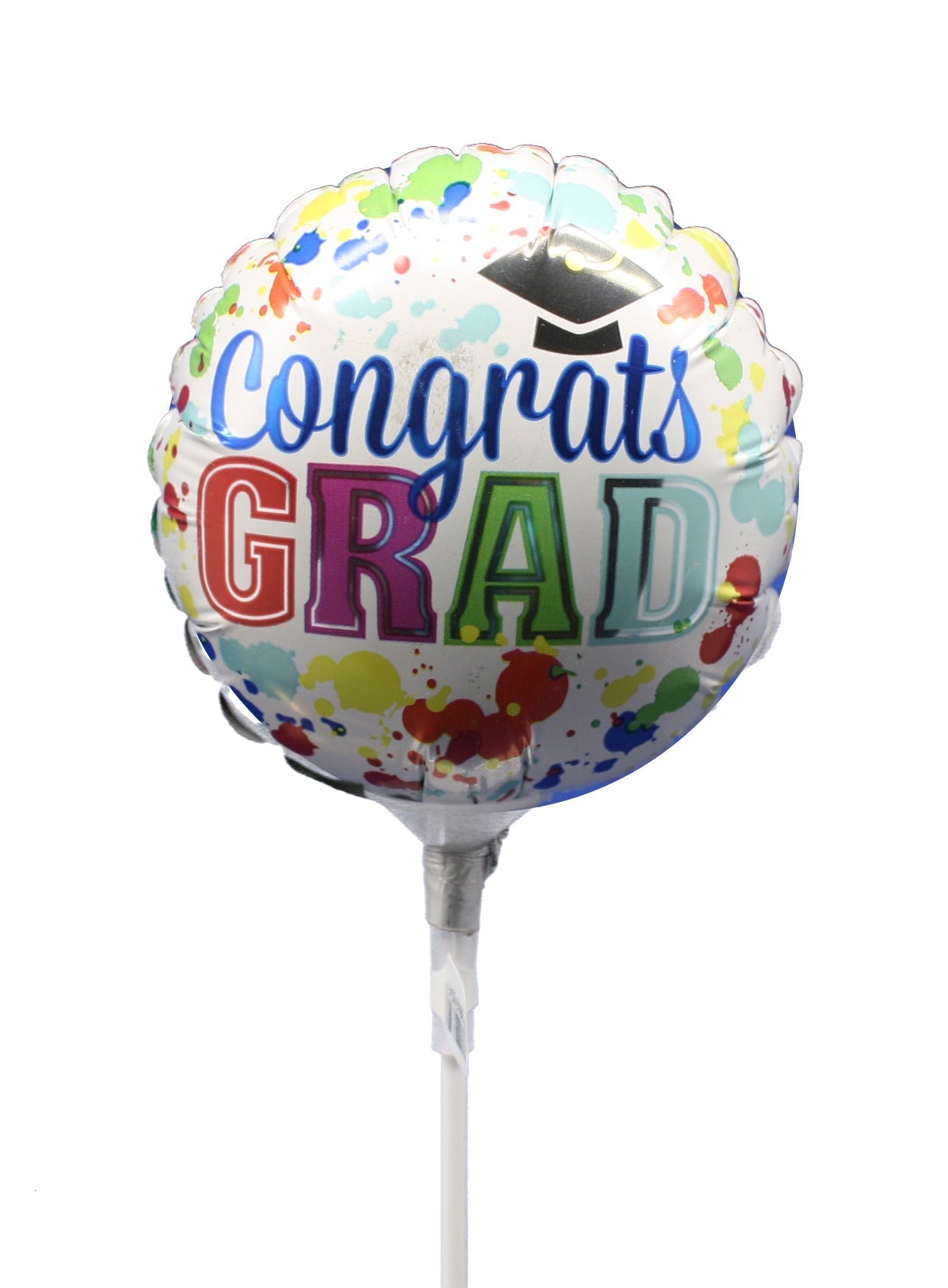 Congrats Grad Splatter Balloon