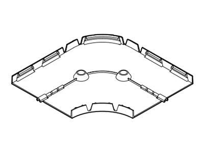 Connectrac - Cable raceway corner adapter set - 90ï¿½ CT.XP-AC-C90
