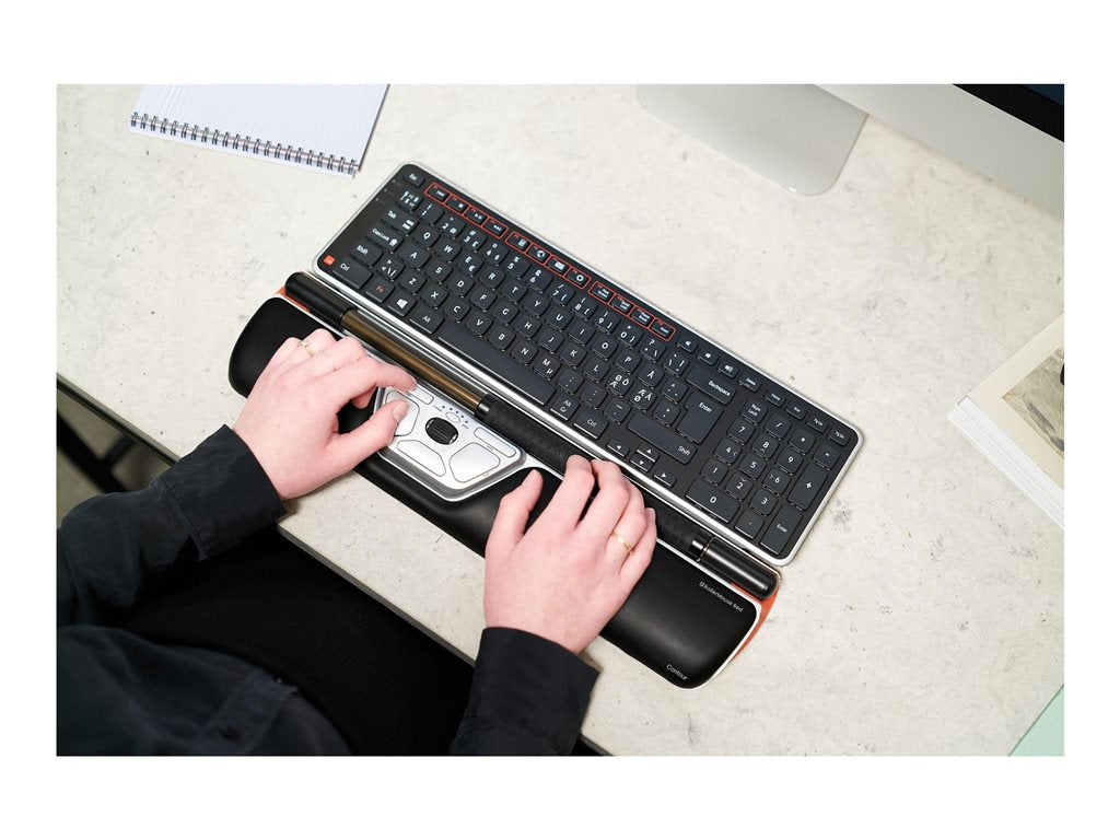 Contour RollerMouse Red - Centred mouse - ergonomic - 7 buttons - wireless - Bluetooth