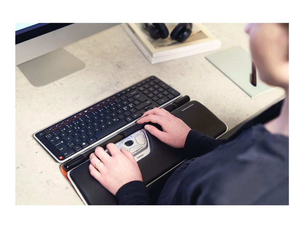 Contour RollerMouse Red Plus - Centred mouse - ergonomic - 7 buttons - wired