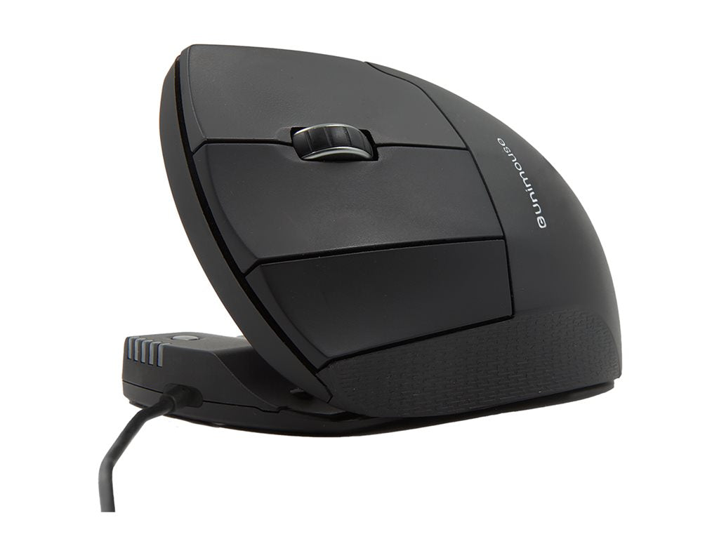 Contour Unimouse - Mouse - ergonomic - infrared - 7 buttons - wired - USB-C - black