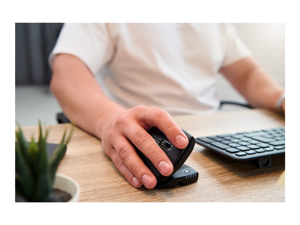 Contour Unimouse - Vertical mouse - ergonomic - left-handed - 7 buttons - wireless