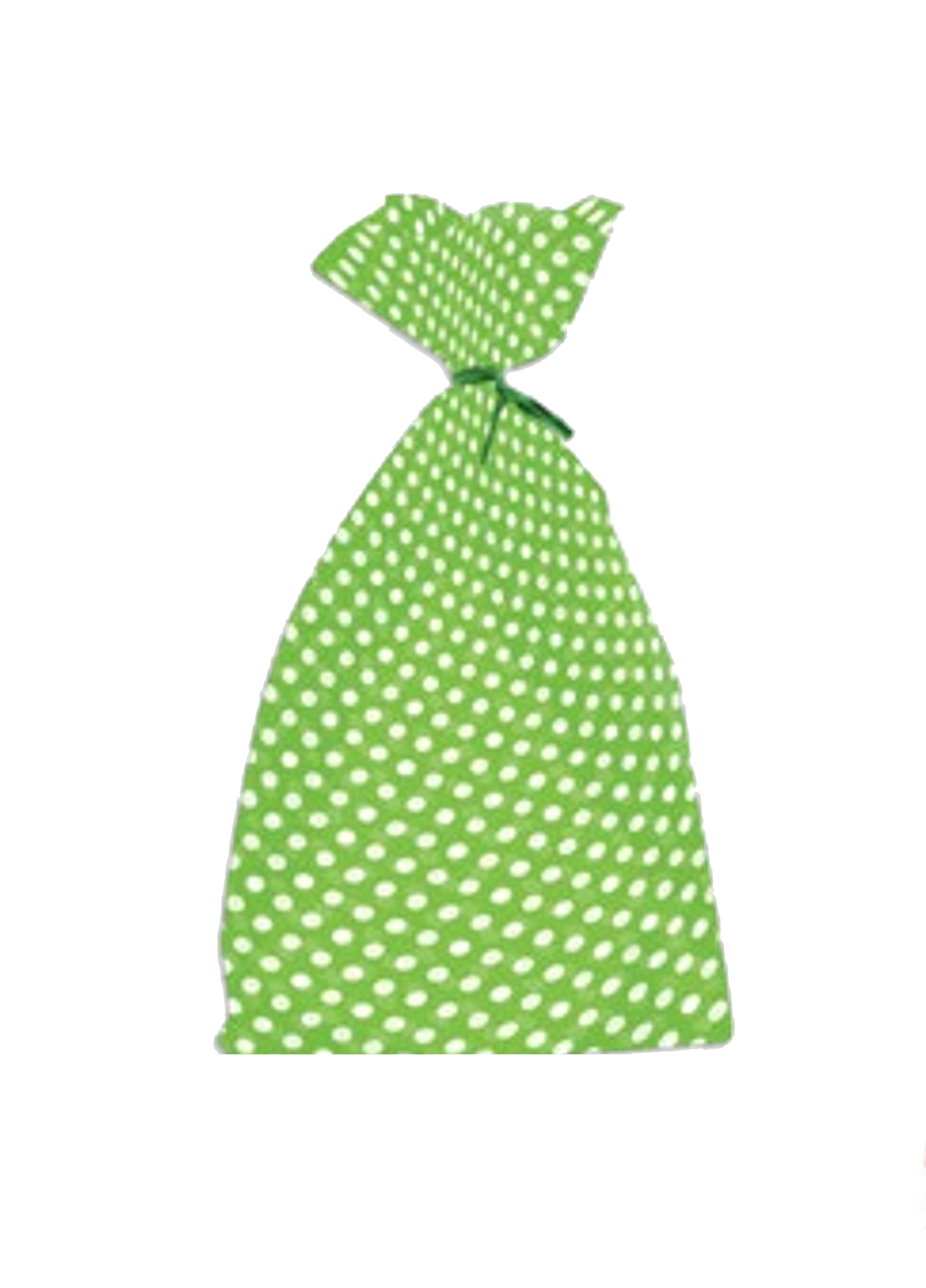 Cookie Cello Treat Bag 20 count - Green Dots