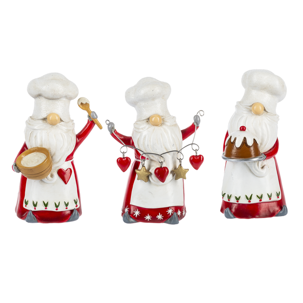 Cooking Gnome Figurines -