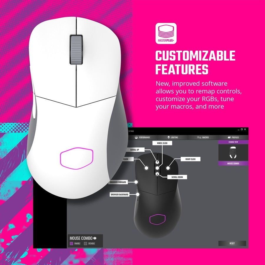 Cooler Master Gaming Mouse MM-731-WWOH1