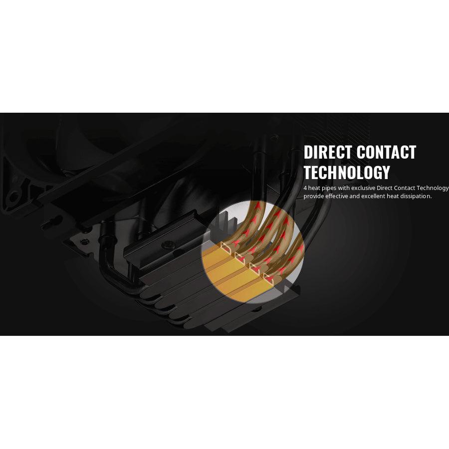 Cooler Master Hyper 212 Black Edition Rr-212S-20Pk-R1 Cpu Fan For Intel Lga Lga