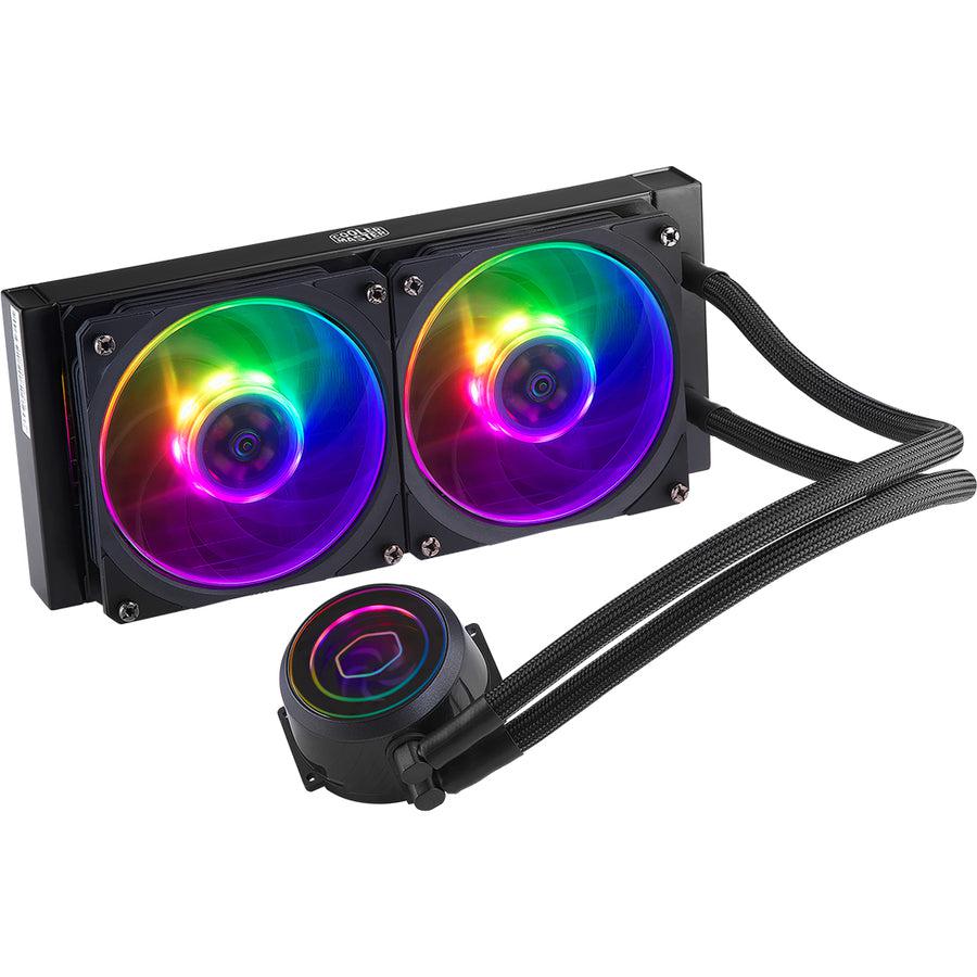 Cooler Master Masterliquid Ml240P Mirage Argb Close-Loop Aio Cpu Liquid Cooler, 240 Radiator,