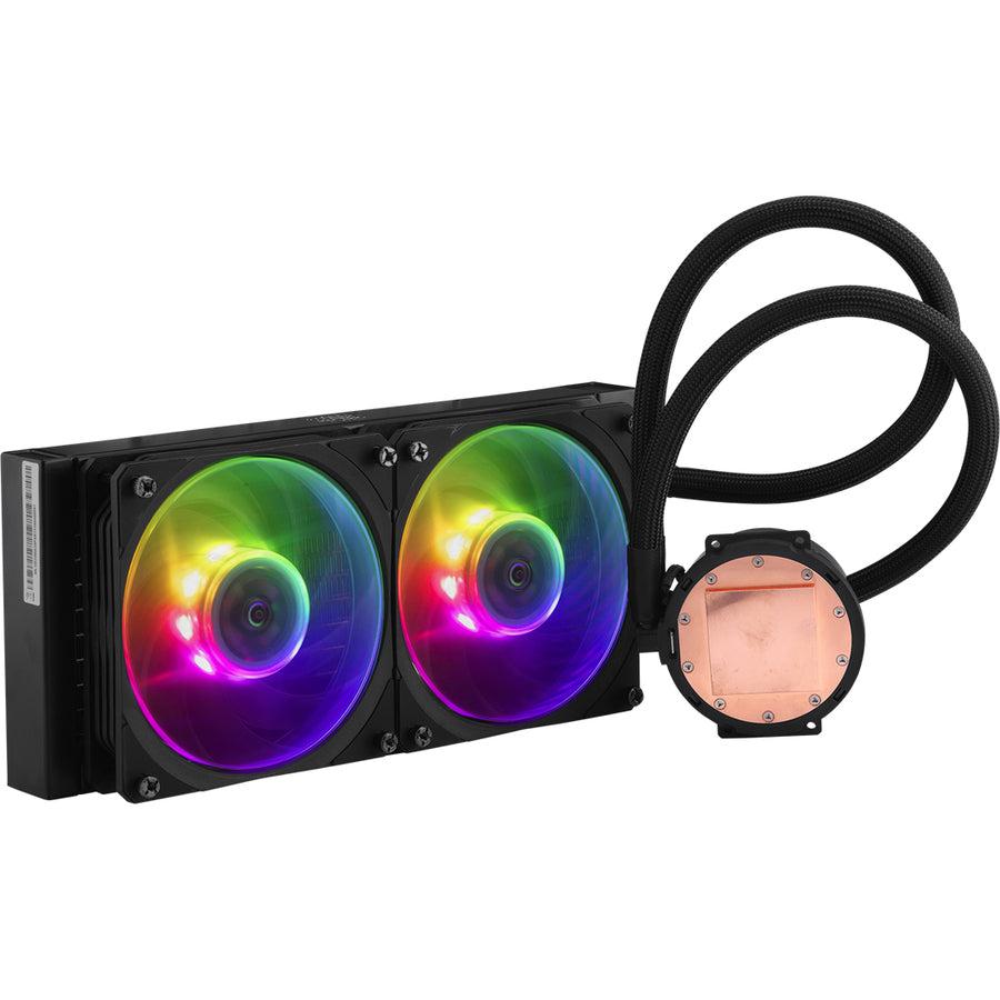 Cooler Master Masterliquid Ml240P Mirage Argb Close-Loop Aio Cpu Liquid Cooler, 240 Radiator,