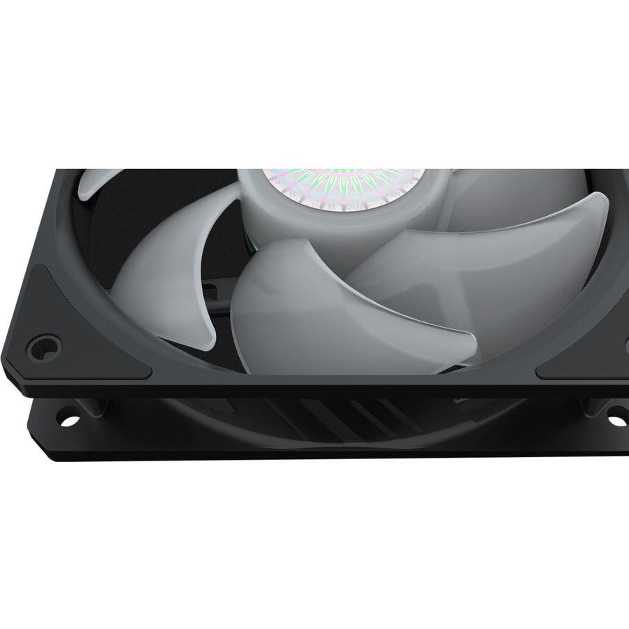 Cooler Master Mfx-B2Dn-183Pa-R1 Sickleflow 120 V2 Addressable Rgb 3 In 1 Square Frame Fan,