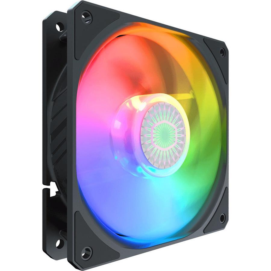 Cooler Master Mfx-B2Dn-183Pa-R1 Sickleflow 120 V2 Addressable Rgb 3 In 1 Square Frame Fan,