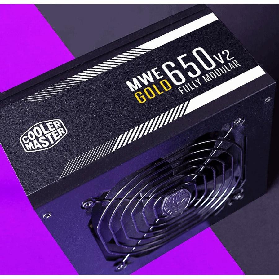 Cooler Master Mpe-6501-Afaag-Us 80 Plus Gold 650W V2 Full Modular Atx 12V Power Supply W/ Active Pfc