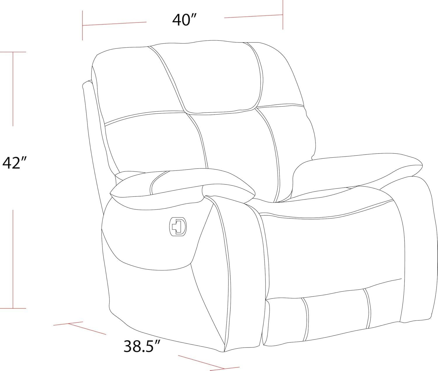 Cooper Shadow Natural Manual Reclining Sofa And Recliner
