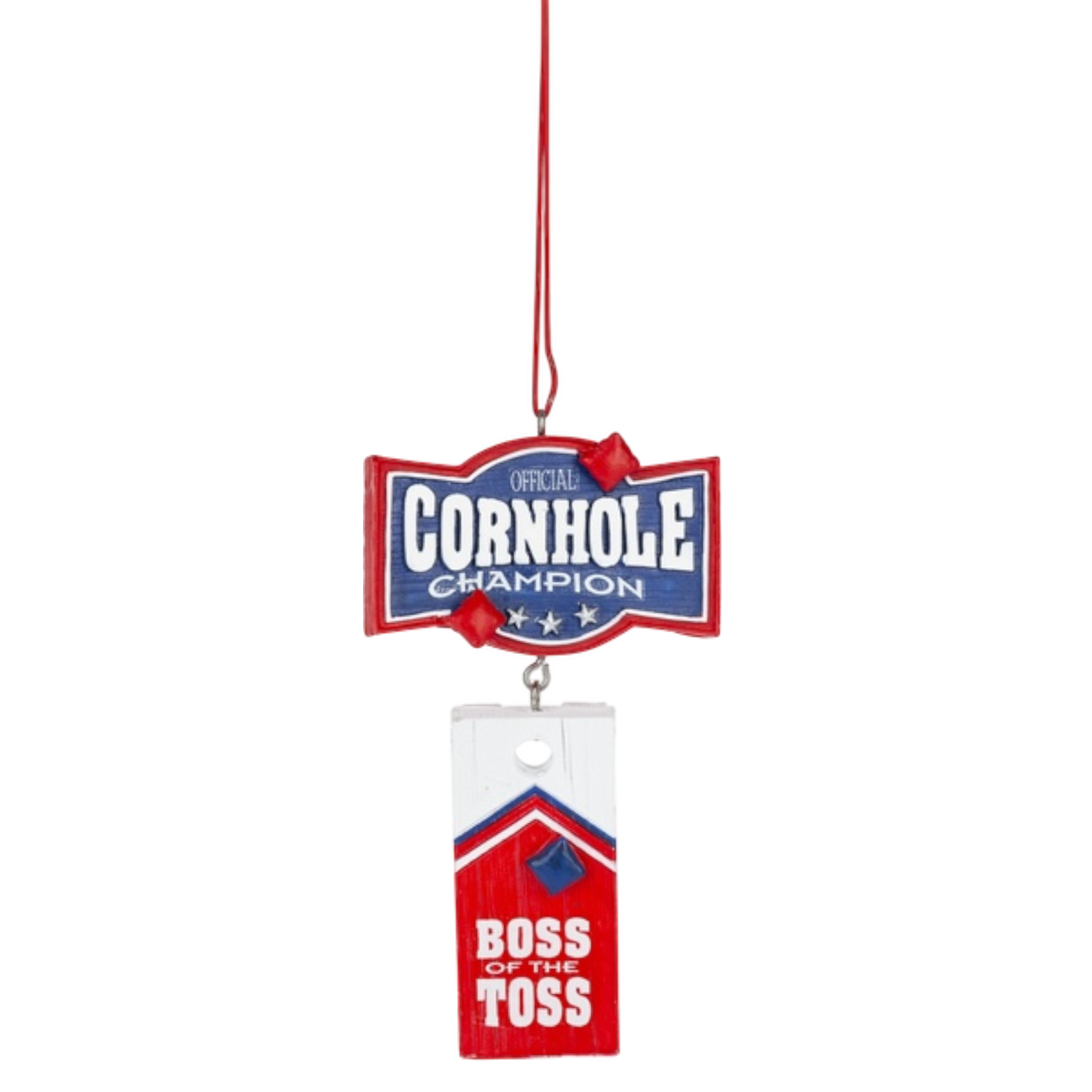 Cornhole Ornament - Boss Of The Toss