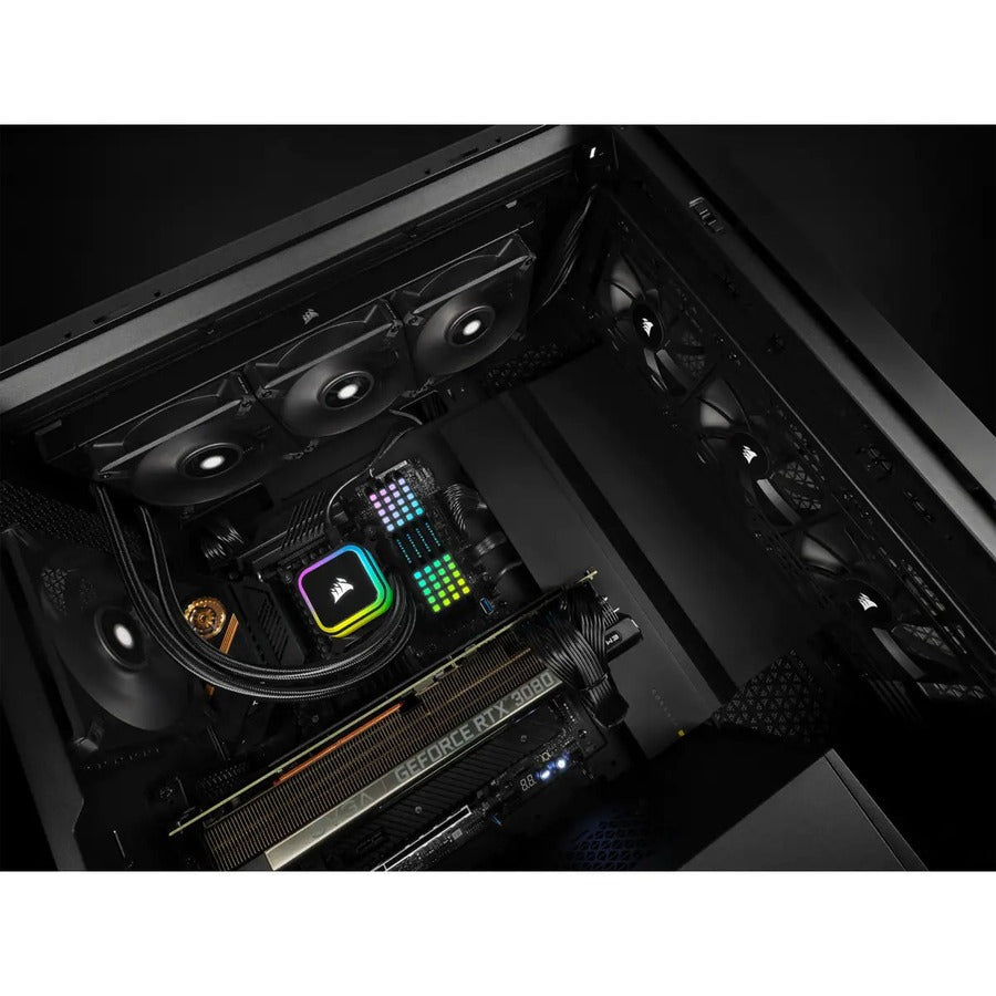 Corsair AF120 ELITE High-Performance 120mm PWM Fluid Dynamic Bearing Fan - 1 Pack