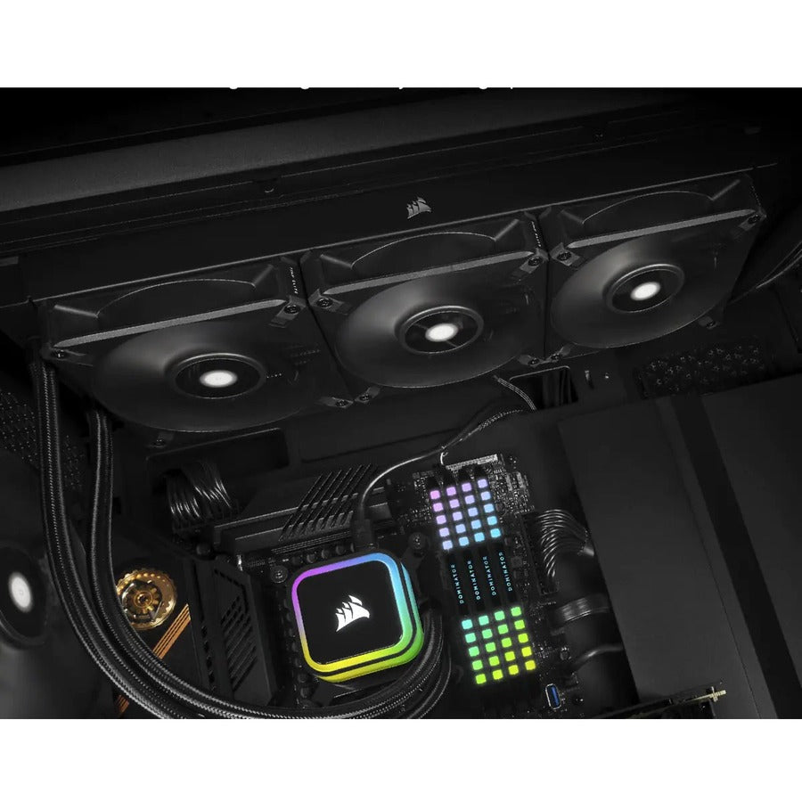Corsair AF120 ELITE High-Performance 120mm PWM Fluid Dynamic Bearing Fan - 1 Pack