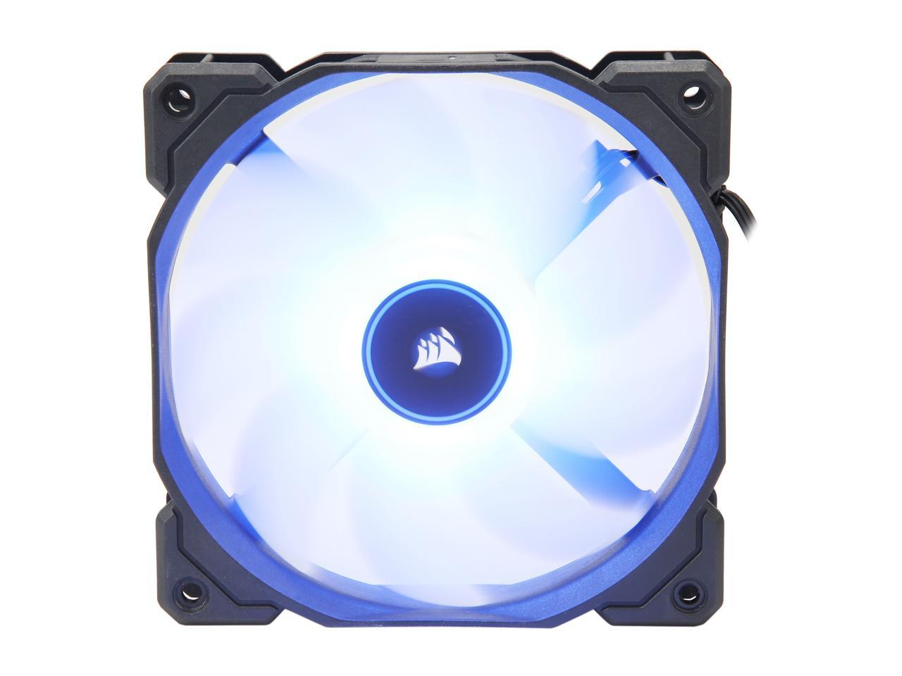 Corsair Af Series Af120 Led (2018) Co-9050084-Ww 120Mm Blue Led Case Fan, 3-Pack.