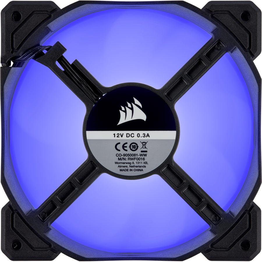 Corsair Af Series Af120 Led (2018) Co-9050084-Ww 120Mm Blue Led Case Fan, 3-Pack.