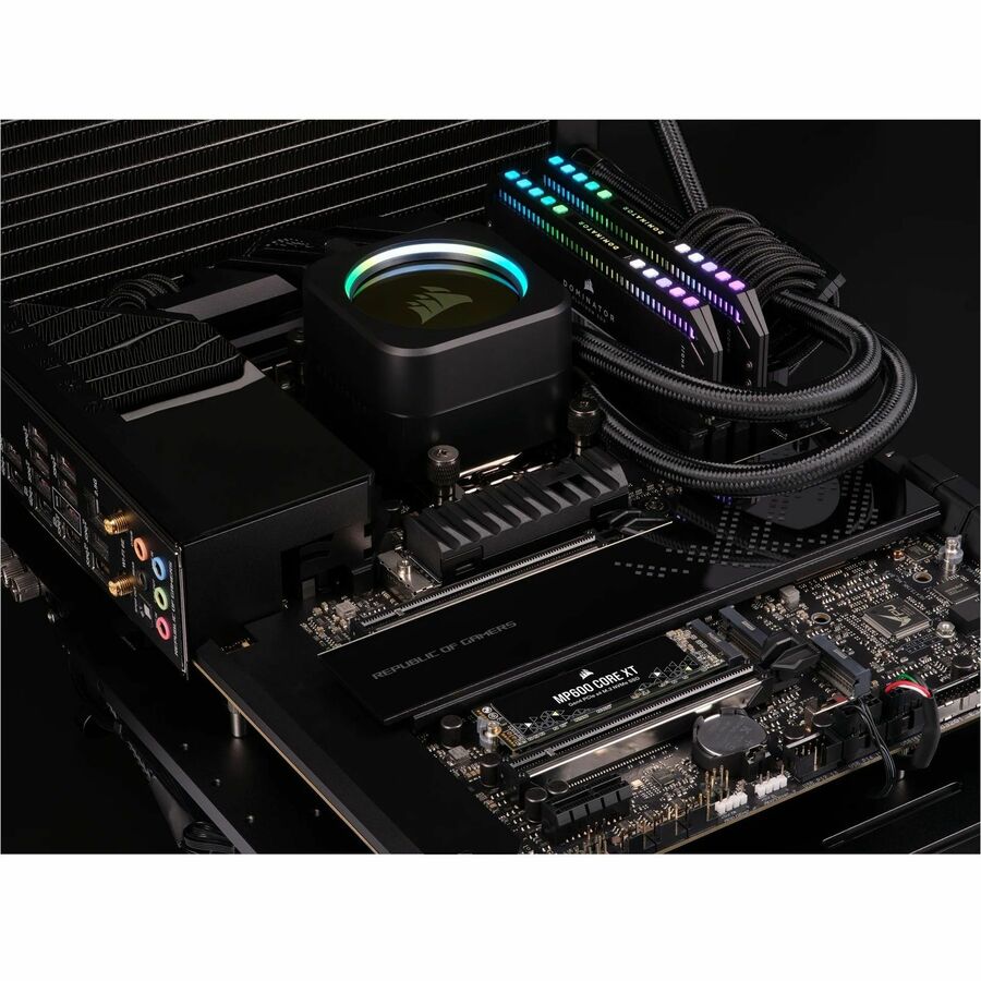 Corsair Core MP600 CORE XT 1 TB Solid State Drive - M.2 2280 Internal - PCI Express NVMe (PCI Express NVMe 4.0 x4)