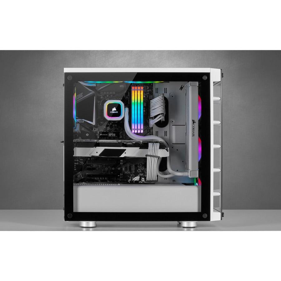 Corsair Ql Series, Icue Ql120 Rgb, 120Mm Rgb Led Fan, Triple Pack With Lighting Node Core, Co-9050098-Ww