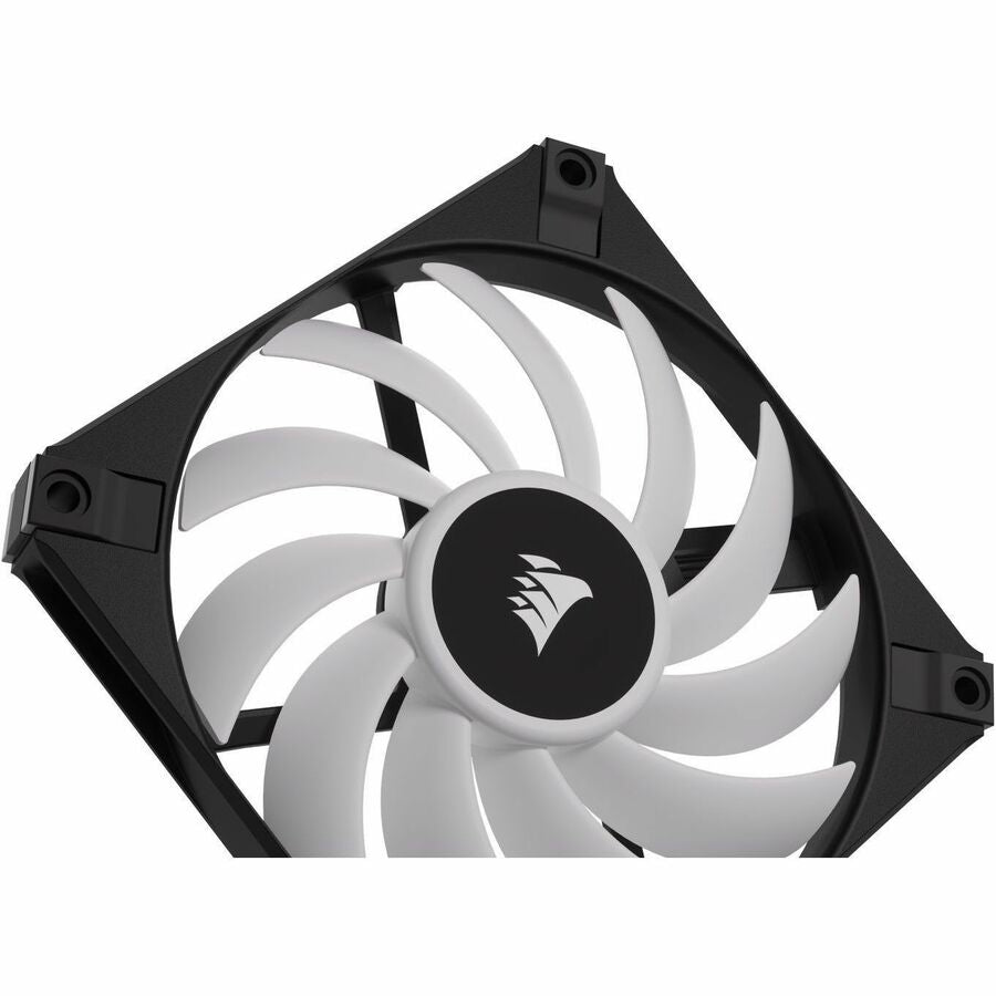 Corsair iCUE AF120 RGB SLIM 120mm PWM Fluid Dynamic Bearing Fan - Black Twin Pack - 2 Pack