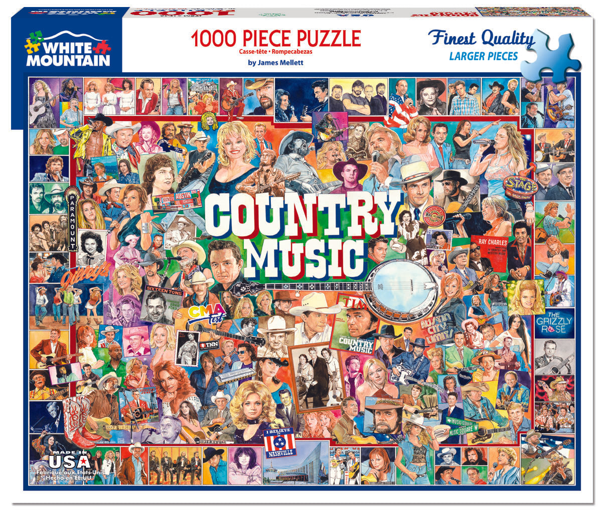 Country Music - 1000 Piece Jigsaw Puzzle