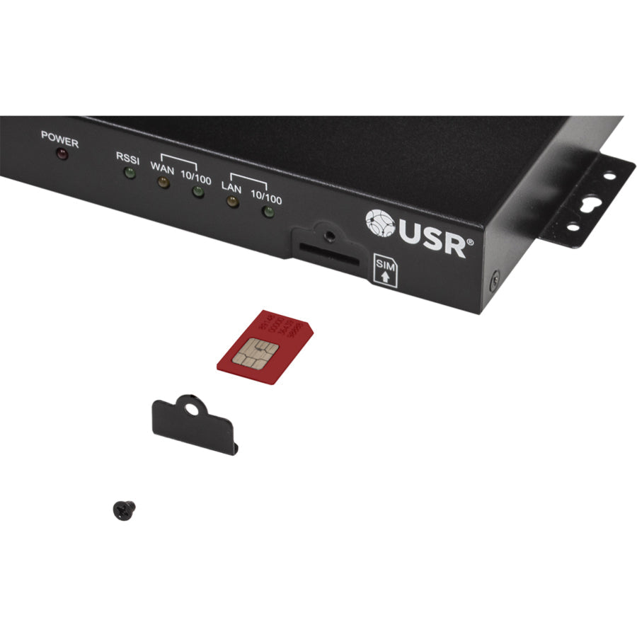 Courier M2M 4G LTE Cat 1 Cellular Gateway - Industrial Wireless Router | Tecisoft USR3513