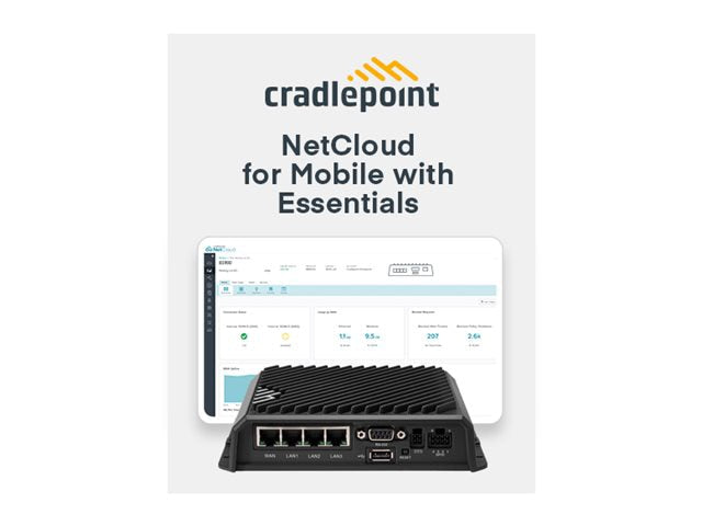 Cradlepoint 5-yr TAA Compliant NC Mobile Performance Plan for Enterprise