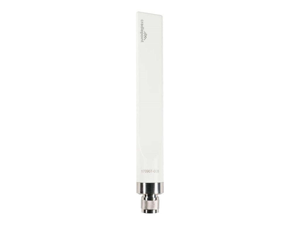 Cradlepoint - Antenna - cellular - 1 dBi (for 617 - 960 MHz), 1.6 dBi (for 1400 - 1610 MHz), 2.9 dBi (for 1.71 - 2.17 GHz), 3.3 170907-000