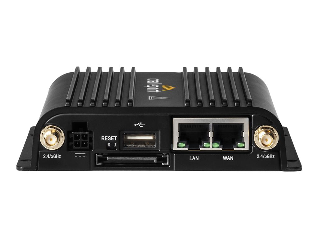 Cradlepoint COR IBR900-600M - - wireless router - - WWAN - 1GbE - Wi-Fi 5 - LTE - Dual Band - with 1 year NetCloud