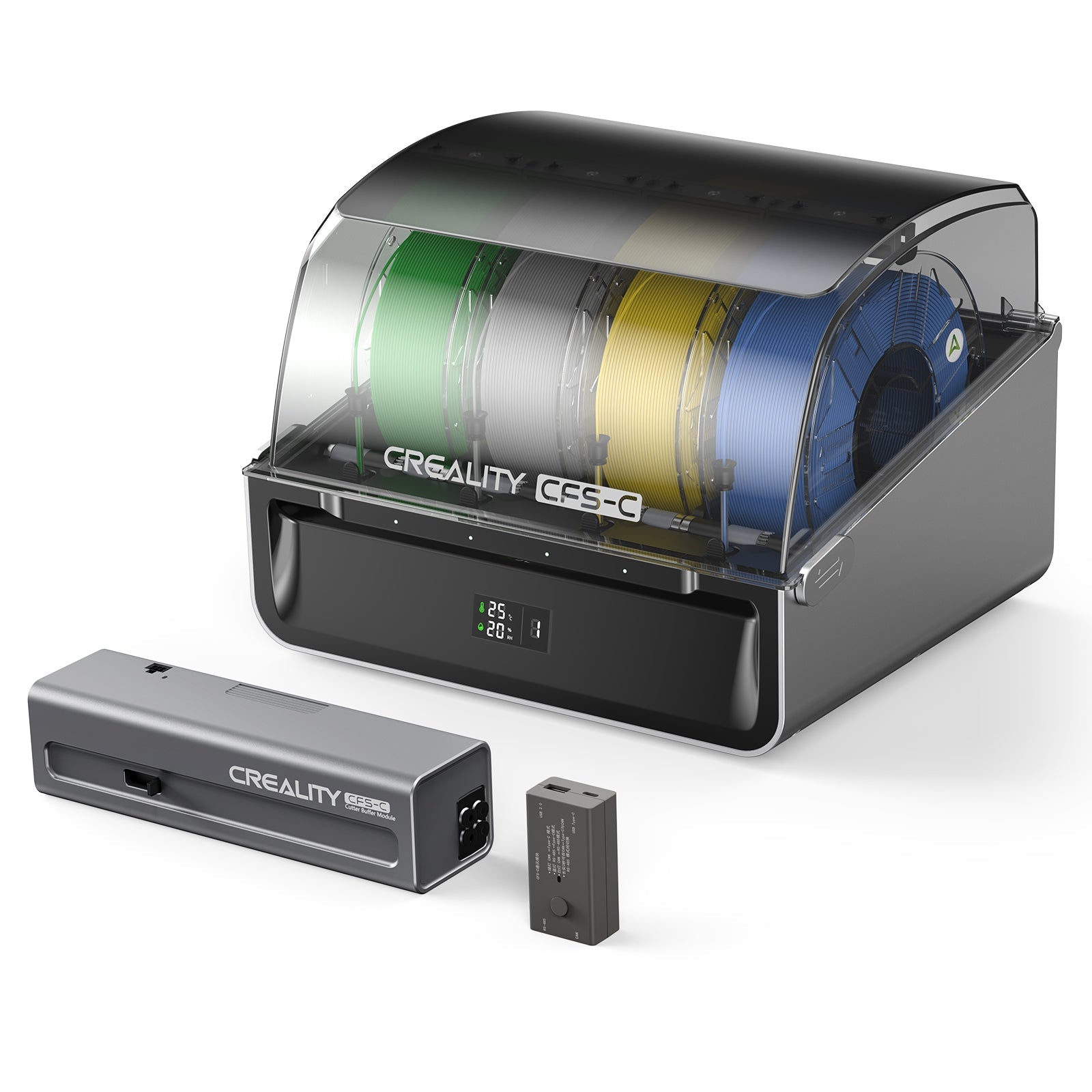 Creality CFS-C Multicolor Filament System Kit for K1 Series 3D Printers