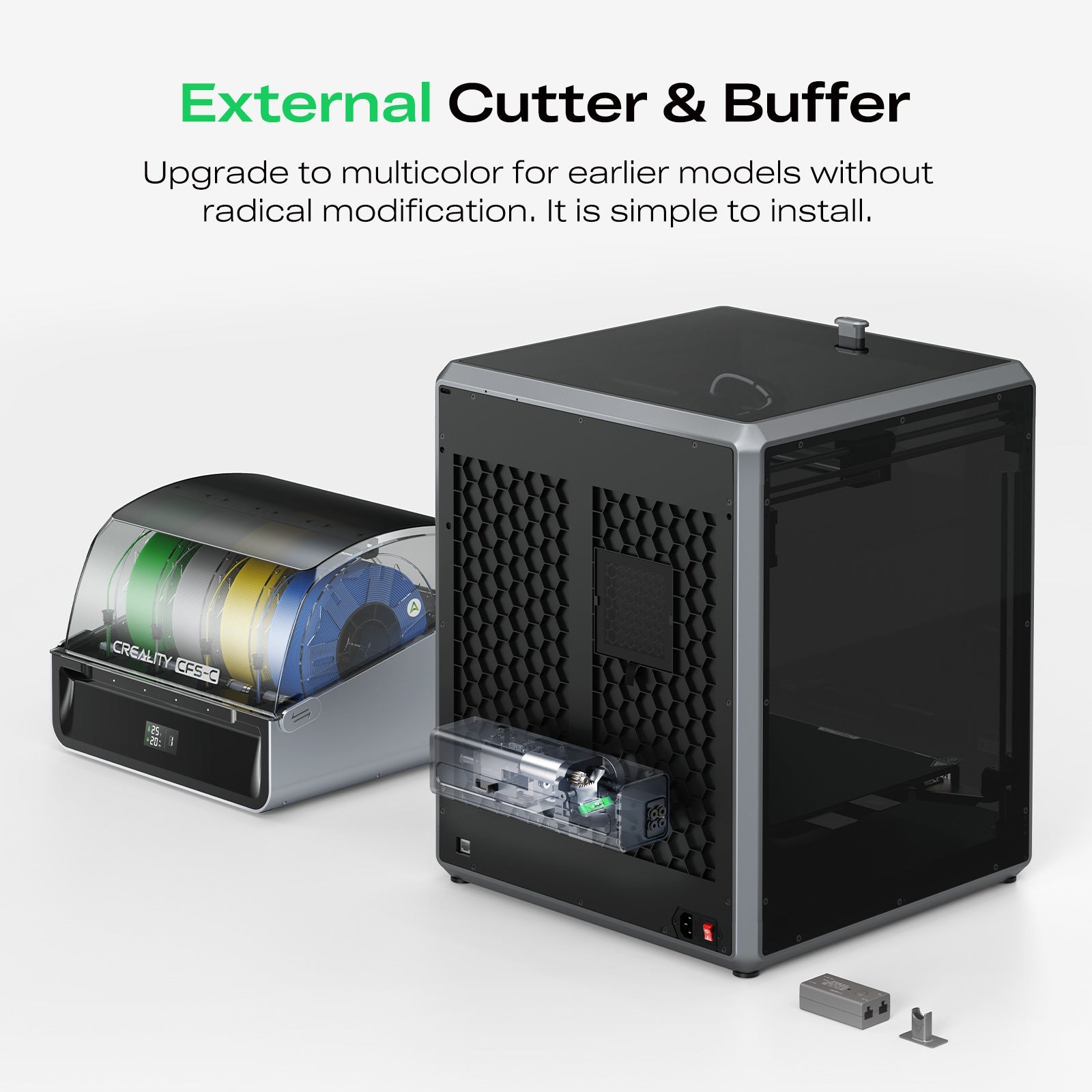 Creality CFS-C Multicolor Filament System Kit for K1 Series 3D Printers