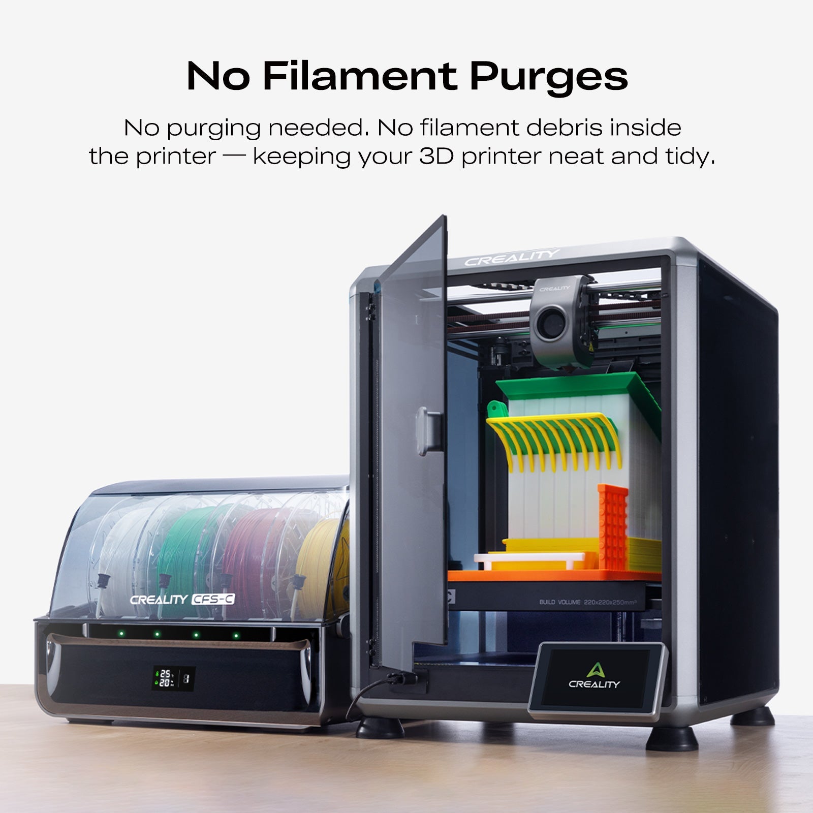 Creality CFS-C Multicolor Filament System Kit for K1 Series 3D Printers