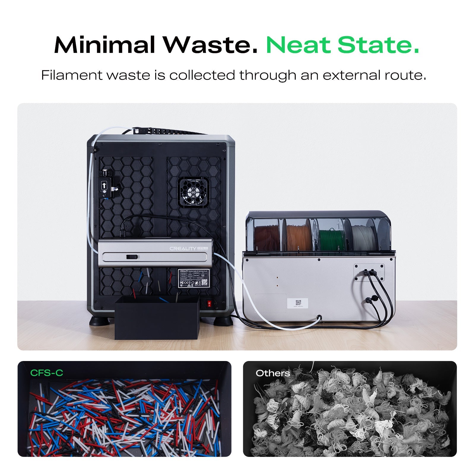 Creality CFS-C Multicolor Filament System Kit for K1 Series 3D Printers
