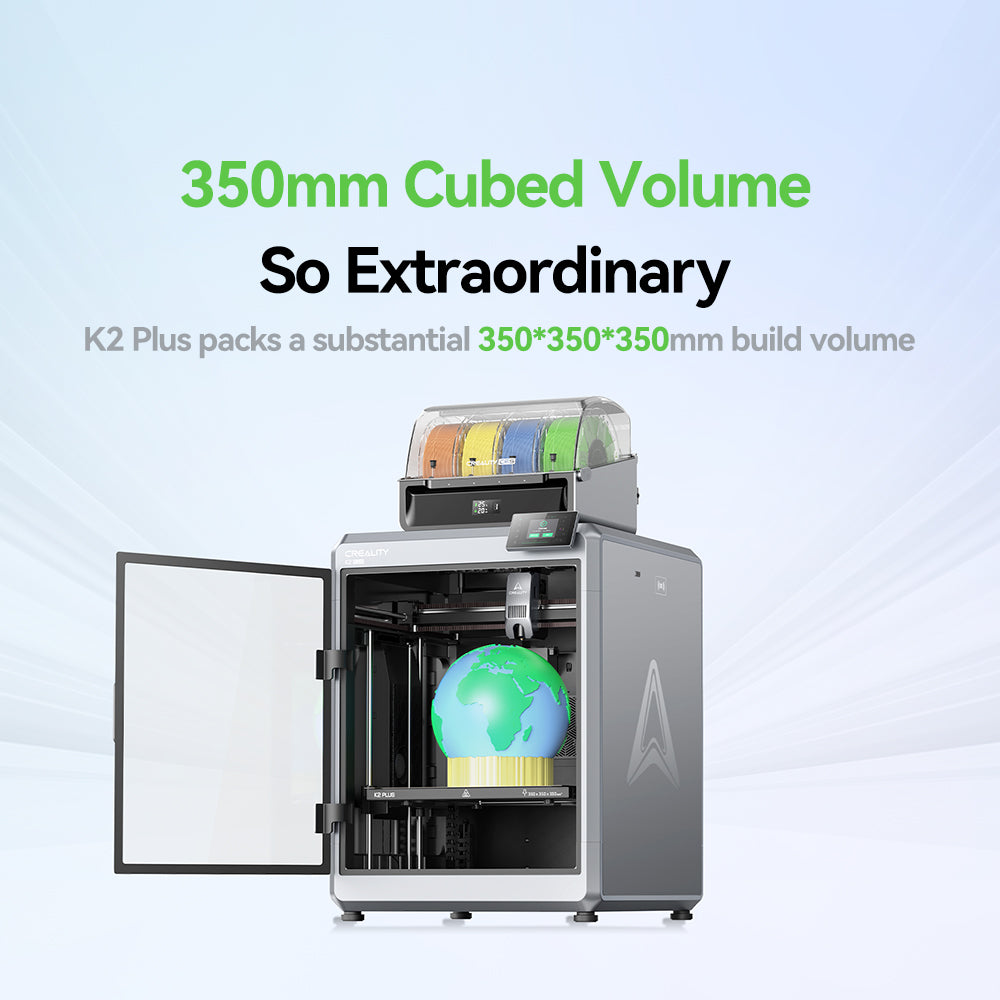 Creality K2 Plus 3D Printer with 16-Color CFS System and Large Build Volume