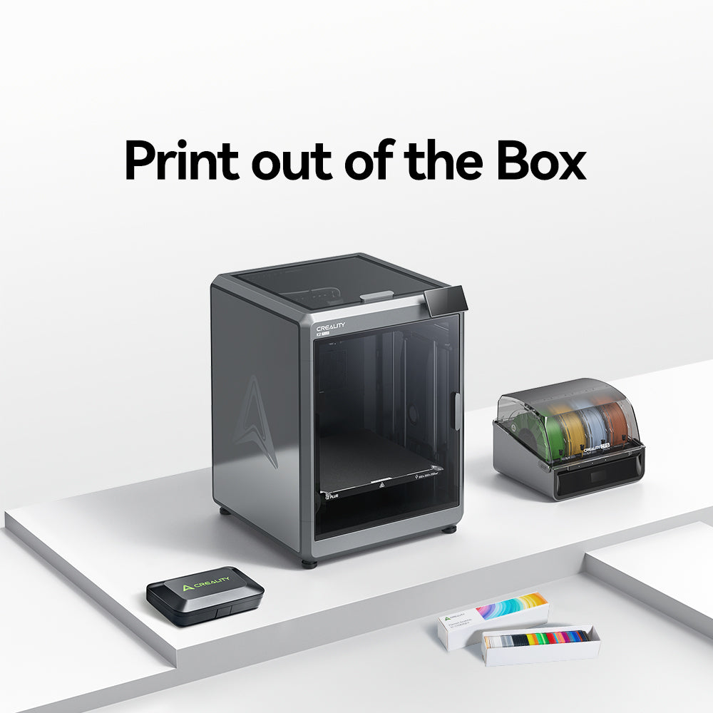 Creality K2 Plus 3D Printer with 16-Color CFS System and Large Build Volume