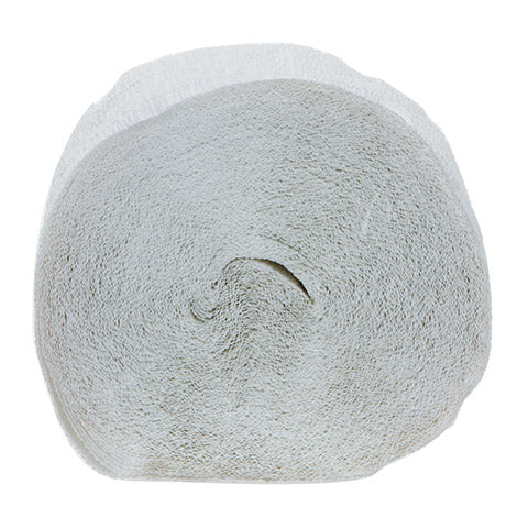 Crepe Paper Streamer - 81 feet - White