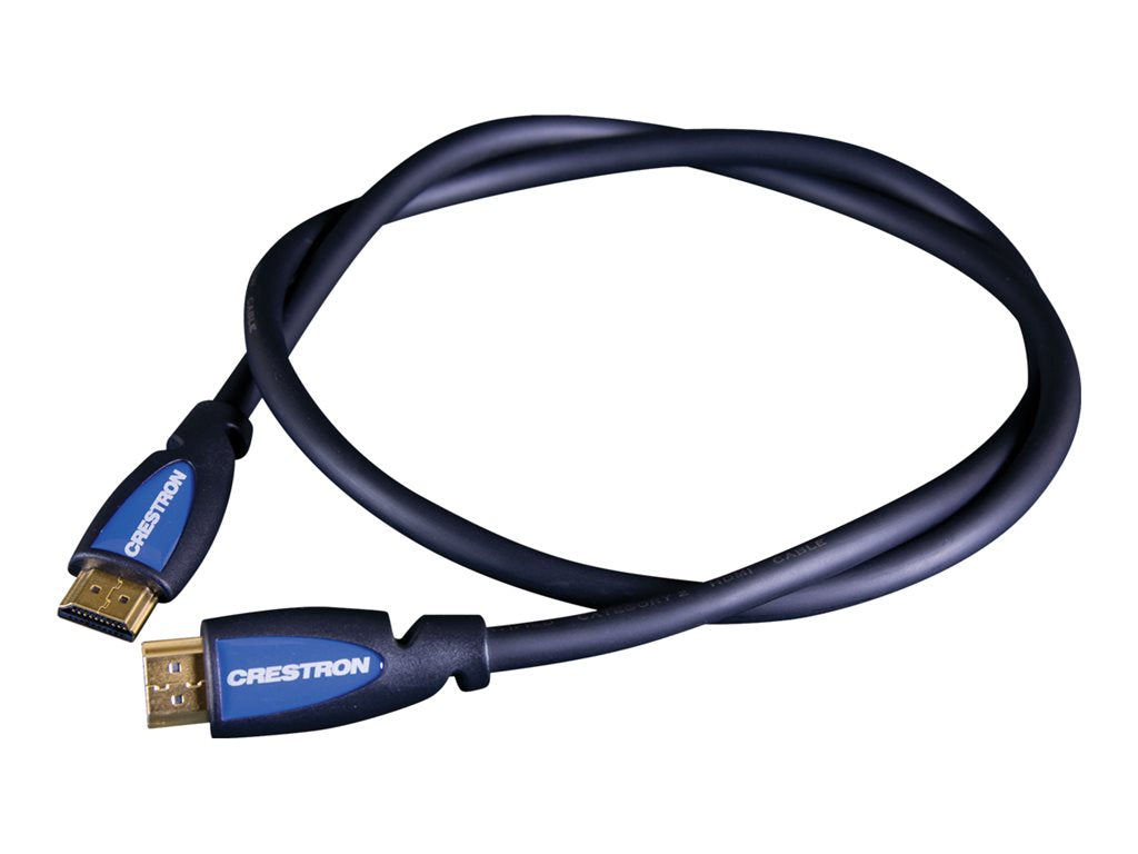Crestron CBL-HD-6 - High Speed - HDMI cable - HDMI male to HDMI male - 6 ft - 4K60Hz support