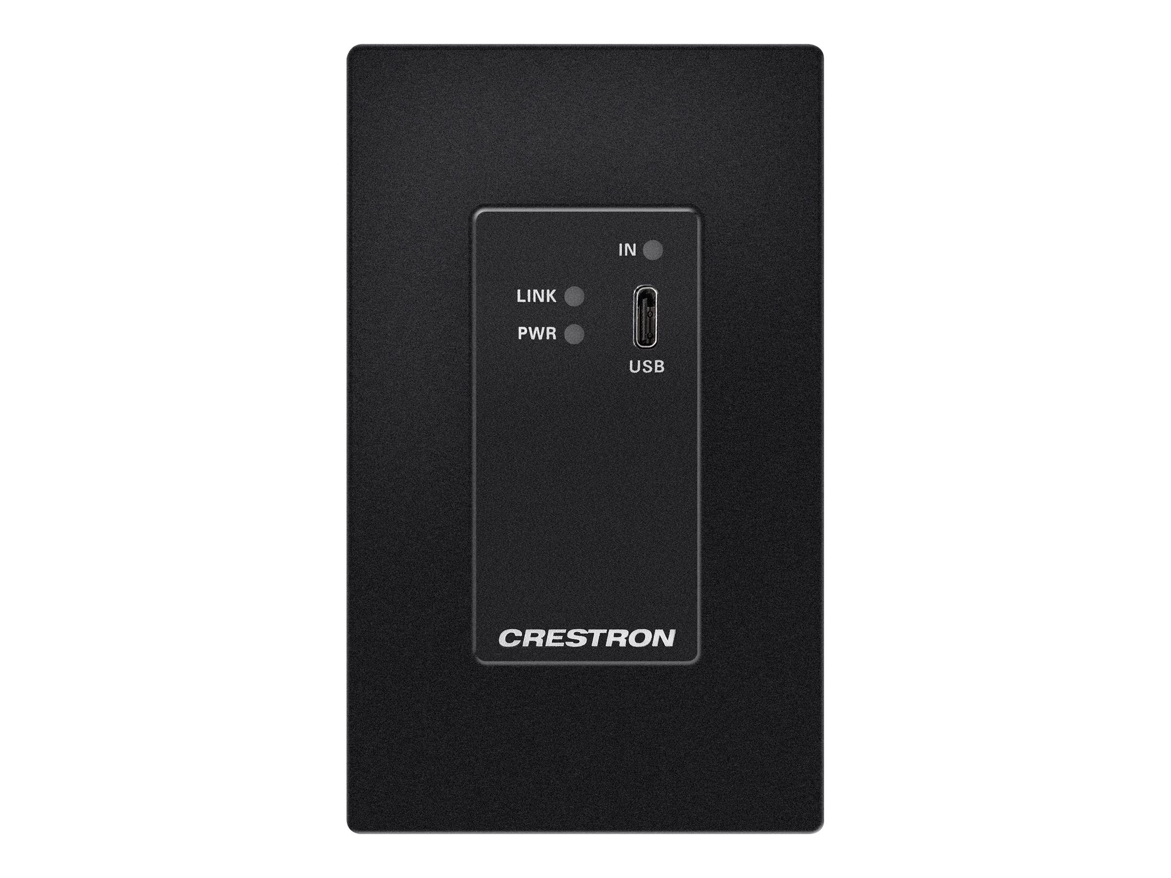 Crestron DM Lite HD-TX-4KZ-111-1G-B - Video/audio extender - transmitter - USB-C, DM Lite - up to 230 ft