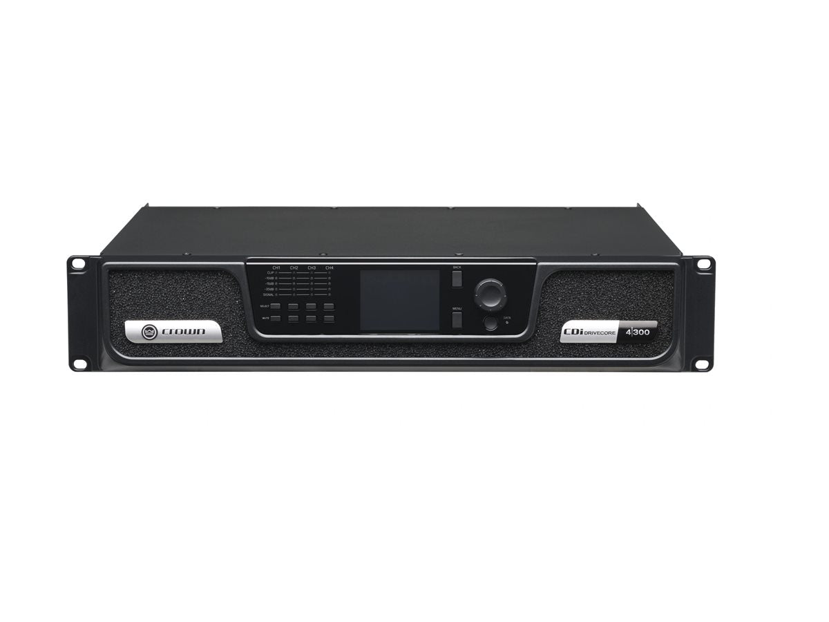 Crown CDi DriveCore 4|300 - Power amplifier - 4 x 300 Watt CDI4X300