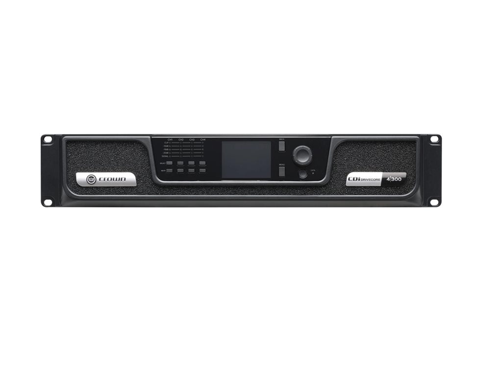 Crown CDi DriveCore 4|300 - Power amplifier - 4 x 300 Watt CDI4X300