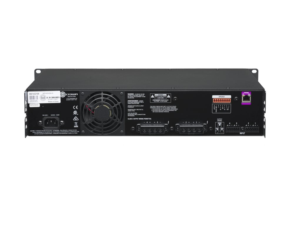 Crown CDi DriveCore 4|300 - Power amplifier - 4 x 300 Watt CDI4X300