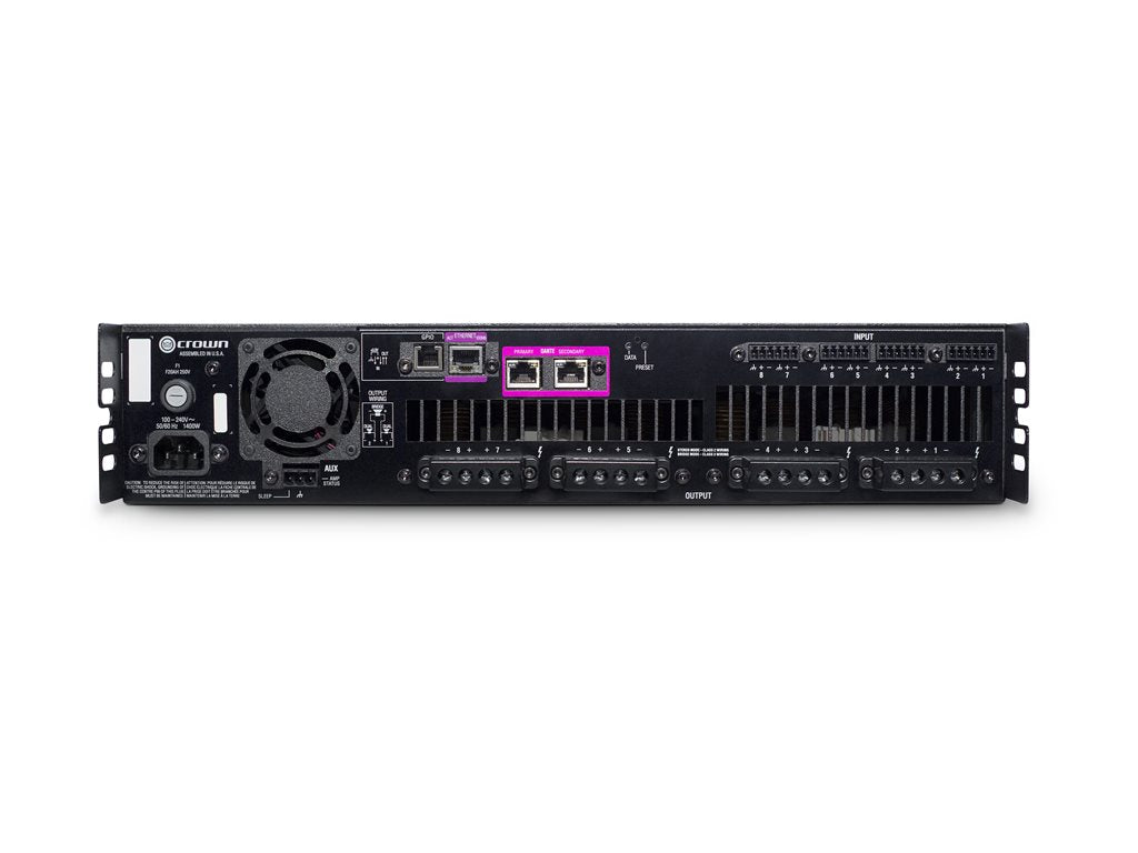 Crown DCi DriveCore Install DA DCi 8|300DA - Power amplifier - 8 x 300 Watt DCI8X300DA-U-USFX