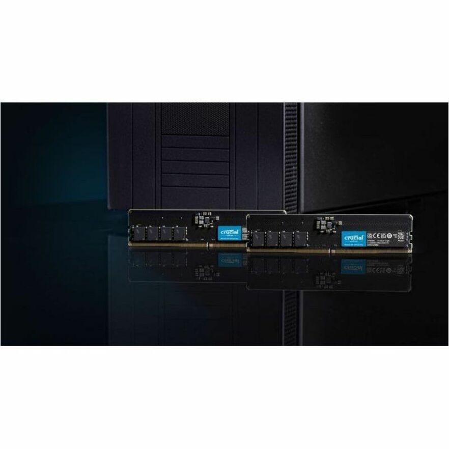 Crucial 96GB (2x 48GB) DDR5 SDRAM Memory Kit - For Computer, Notebook - 96 GB (2 x 48GB)