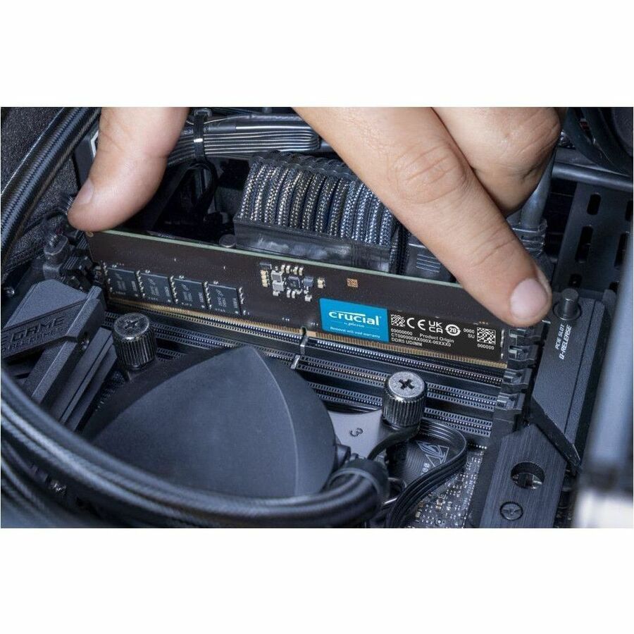 Crucial 96GB (2x 48GB) DDR5 SDRAM Memory Kit - For Computer, Notebook - 96 GB (2 x 48GB)